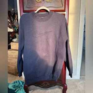 Nike Women’s Crewneck Sweater Navy Size Large